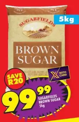 Shoprite Sugarfields brown sugar offer
