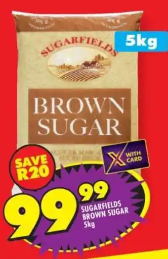 Shoprite Sugarfields brown sugar offer