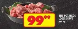 Shoprite Beef potjiekos loose serve offer