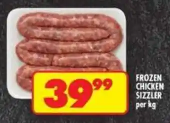 Shoprite Frozen chicken sizzler offer