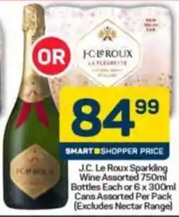 Pick n Pay Hypermarket J.C. Le Roux Sparkling Wine Assorted Bottles or Cans offer