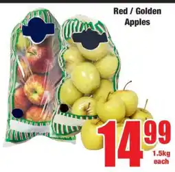 Boxer Red / Golden Apples offer