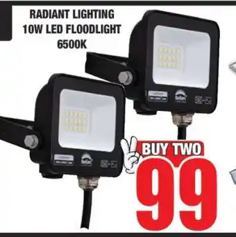 Boxer RADIANT LIGHTING 10W LED FLOODLIGHT 6500K offer