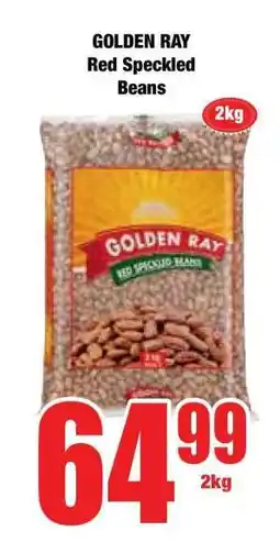 Boxer GOLDEN RAY Red Speckled Beans 2kg offer