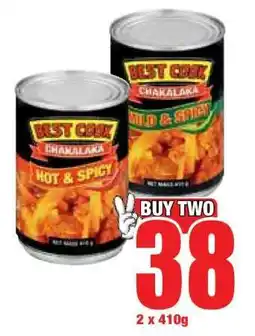 Boxer BEST COOK CHAKALAKA HOT & SPICY / MILD & SPICY offer