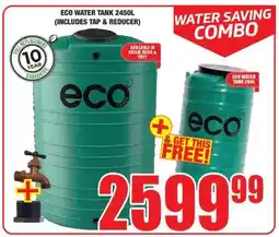 Boxer ECO WATER TANK 2450L (INCLUDES TAP & REDUCER) offer