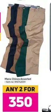 Game Mens Chinos Assorted-For Any 2 offer
