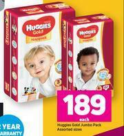 Game Huggies Gold Jumbo Pack Assorted Sizes-Each offer
