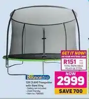 Game Bounceking 12 Foot (3.6M) Trampoline With Steel Ring offer