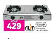 Game Alva 2 Burner Gas Stove GCS04 offer