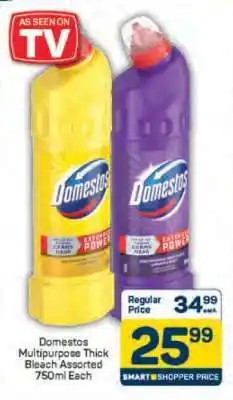 Pick n Pay Domestos Multipurpose Thick Bleach Assorted 750ml Each offer