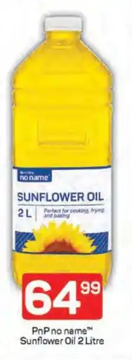Pick n Pay PnP no name Sunflower Oil 2 Litre offer