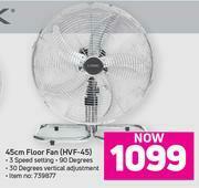 Game Logik 45cm Floor Fan HVF-45 offer