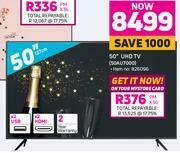 Game Samsung 50" UHD TV 50AU7000 offer