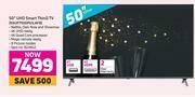 Game LG 50" UHD Smart ThinQ TV 50UP7500PVG.AFB offer