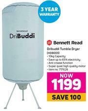 Game Bennett Read Dribuddi Tumble Dryer HDB003 offer