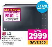 Game LG 42Ltr Neochef Solo Microwave MS4235GIS offer