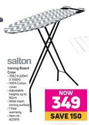 Game Salton Ironing Board Crow offer