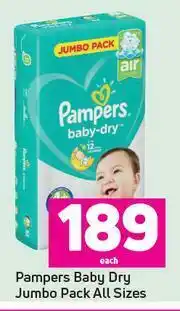 Game Pampers Baby Dry Jumbo Pack (All Sizes)-Each offer