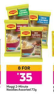 Game Maggi 2-Minute Noodles Assorted-For 8 x 73g offer