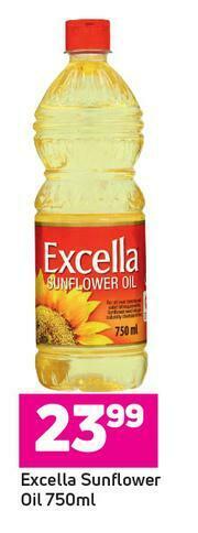 Game Excella Sunflower Oil-750ml offer