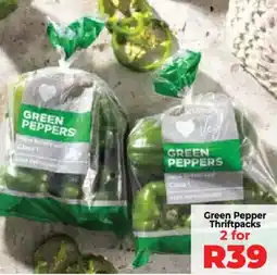 Food Lover's Market Green Pepper Thriftpacks offer
