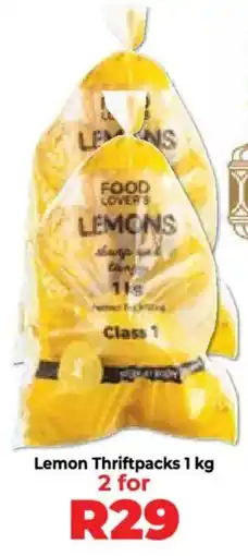 Food Lover's Market Lemon Thriftpacks offer