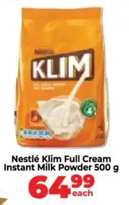Food Lover's Market Nestlé Klim Full Cream Instant Milk Powder offer