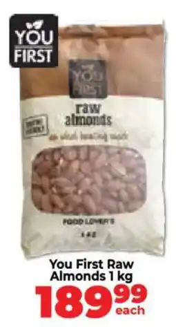 Food Lover's Market You First Raw Almonds offer