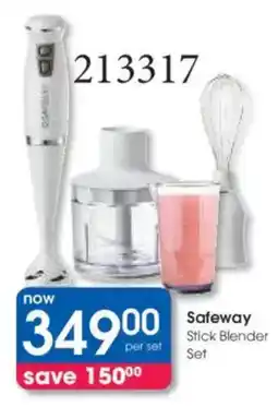 Clicks Safeway Stick Blender Set offer