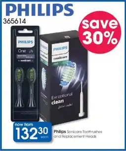Clicks Philips Sonicare Toothrushes and Replacement Heads offer