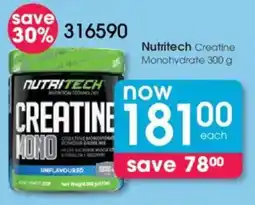 Clicks Nutritech Creatine Monohydrate offer