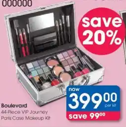 Clicks Boulevard VIP Journey Paris Case Makeup Kit offer