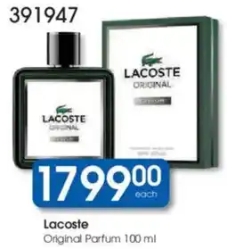 Clicks Lacoste Original Parfum offer