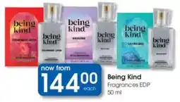 Clicks Being Kind Fragrances EDP offer