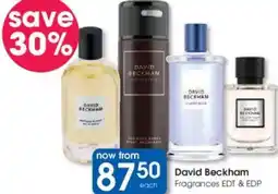 Clicks David Beckham Fragrances EDT & EDP offer