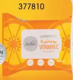 Clicks Sorbet Brightening Vitamin C 25 Facial Wipes offer