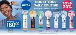 Clicks Nivea Serums offer