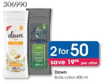 Clicks Dawn Body Lotion offer