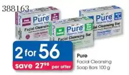 Clicks Pure Facial Cleansing Soap Bars offer