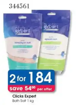 Clicks Clicks Expert Bath Salt offer