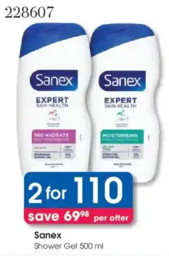 Clicks Sanex Shower Gel offer
