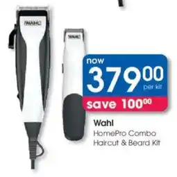 Clicks Wahl HomePro Combo Haircut & Beard Kit offer