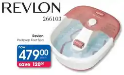 Clicks Revlon Pediprep Foot Spa offer