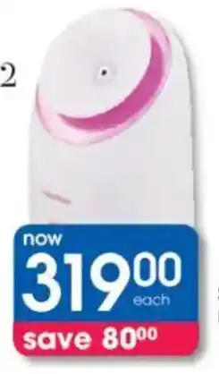 Clicks Safeway Facial Steamer offer