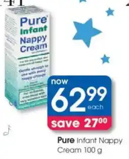 Clicks Pure Infant Nappy Cream offer