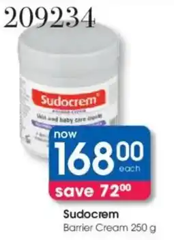 Clicks Sudocrem Barrier Cream offer