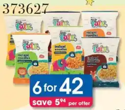 Clicks Clicks Made 4 Tots Instant Noodles offer