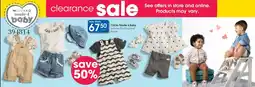 Clicks Clicks Made 4 Baby Summer Clothing and Shoes offer