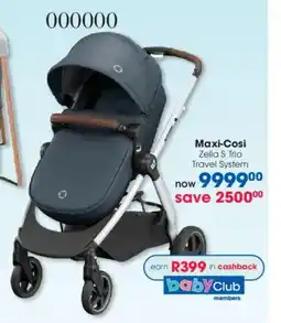 Clicks Maxi-Cosi Zelia S Trio Travel System offer